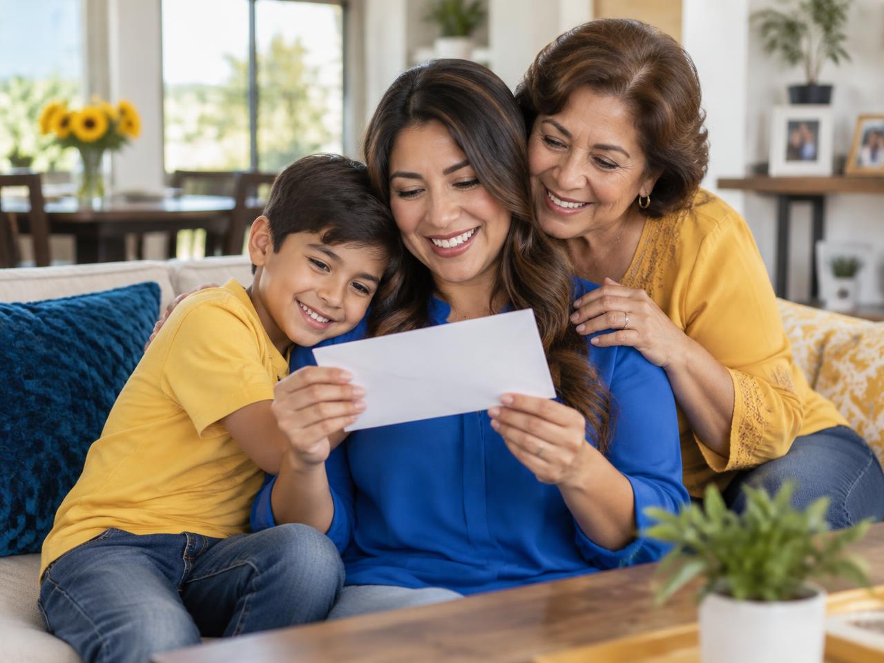 Family relieved after receiving financial support